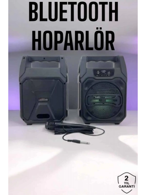 ® 6.5 İnç Kablosuz Hoparlör Bluetooth Bağlantılı Yüksek Ses Kaliteli