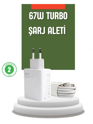 ® 67 Watt Turbo Şarj Cihazı Xiaomi Redmi Note 10 11 12 Uyumlu