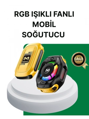 ® 7 Kanatlı Vortex Fanlı Akıllı Telefon Soğutma Aparatı