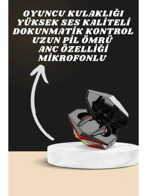 ® 7 Kordonlu Akıllı Saat Ve Oyuncu Kulaklığı Bluetooth Bağlantılı Android ve İOS Uyumlu