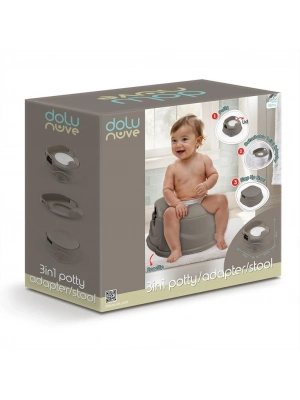 ® 7184 Lazımlık Adaptör Basamak Stone Gray -Dolu Oyuncak