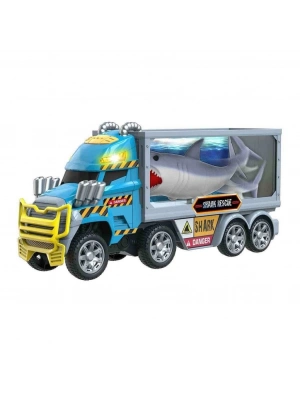 ® 72841 MOTORİZE ARABA KÖPEK BALIĞI KURTARICISI MÜZİK IŞIK FW