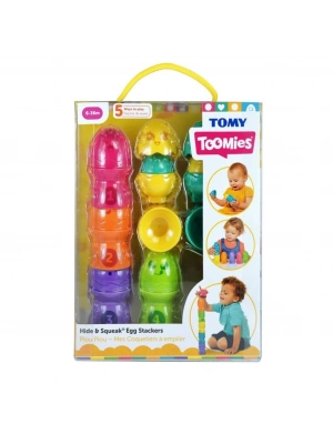 ® 73083 Tomy - Saklambaçlı Yumurta Kule Seti 6-36 ay