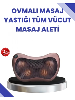 ® 8 Toplu Derin Yoğurma Masaj Yastığı Ev ve Araç Kullanımına Uygun