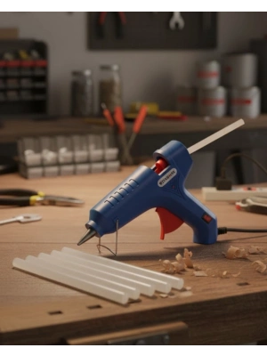 ® 80 W Silikon Tabancası 11 mm Silikon Uyumlu 5 Adet Hediye Silikon