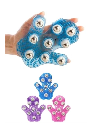 ® 9 BİLYELİ MASAJ ELDİVENİ