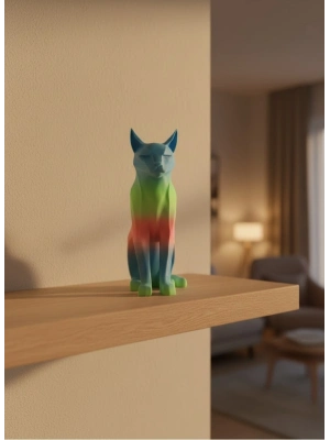 ® AÇIK RAİNBOW KEDİ