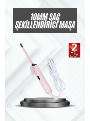 ® Afro Dalga Kıvırcık İnce Saç Maşası 10MM Saç Şekillendirici