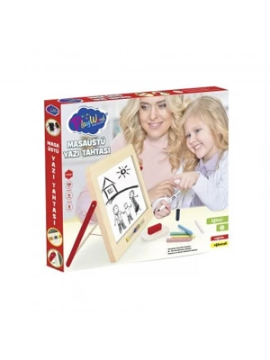 ®   Ahşap Masa Üstü Yazı Tahtası 385