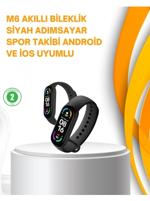 ® Akıllı Bileklik – Kalp Atışı, Uyku, Adımsayar ve Bildirim Takibi