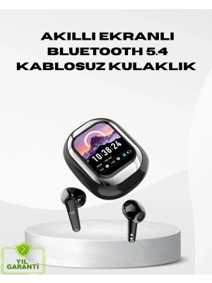 ® Akıllı Ekranlı Kablosuz Kulaklık – Gürültü Engelleme ve HD Ses Deneyimi