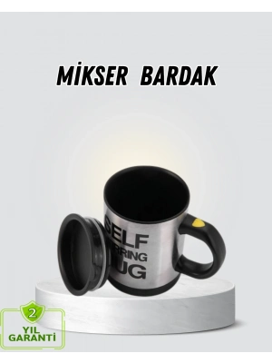 ® Akıllı Kendi Kendini Karıştıran Termal Kupa – Paslanmaz Çelik