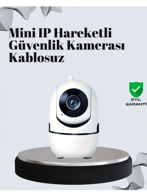 ® Akıllı Kontrol ve Hareket Takipli 1080P Kablosuz Güvenlik Kamerası – Gece Görüşlü ve İki Yönlü Sesli