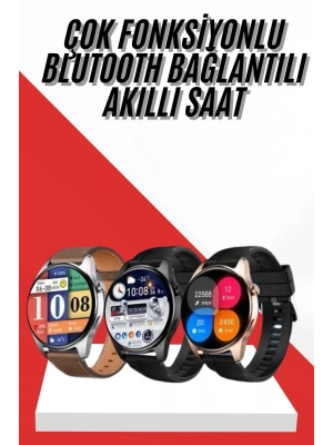 ® Akıllı Saat 1.5 Inç Amoled Ekran Çift Kordonlu GPS NFC Uyumlu