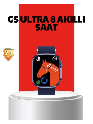 ® Akıllı Saat 360 mAh Çoklu Spor Modlu Lacivert Siyah Kordon
