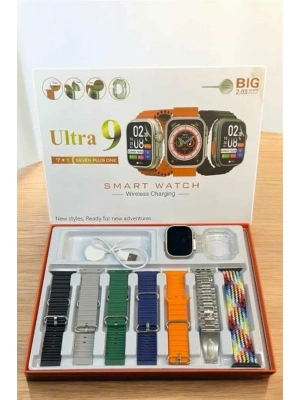 ® Akıllı Saat Android Ve İOS Uyumlu Arama Cevaplayan Dokunmatik Ekran