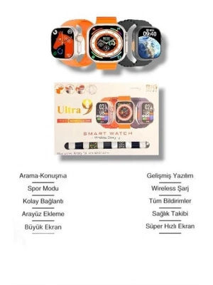 ® Akıllı Saat Bluetooth Araması, Spor Modları ve Sağlık İzleme ile Hayatınızı Kolaylaştıran Akıllı Saat