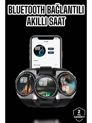 ® Akıllı Saat GPS VE NFC Özelliği Sesli Görüşme Dokunmstik Ekran