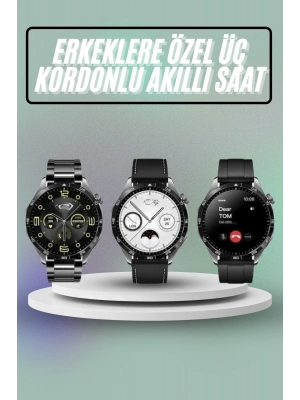 ® Akıllı Saat Ios Ve Android Tüm Telefonlara Uyumlu Çok Fonksiyonlu Amoled Ekran