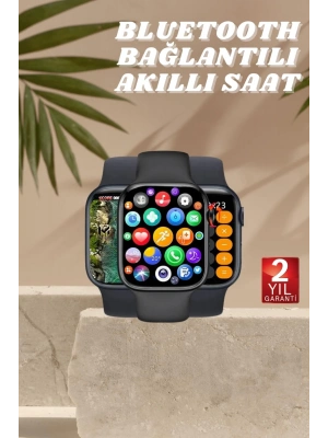 ® Akıllı Saat Nabız Ölçebilen Adımsayar Kalori Hesaplama Tema Değiştirme GPS Uyumlu