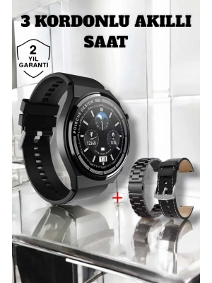 ® Akıllı Saat Uyku Ve Sağlık Takibi Bildirim Görme Arama Cevaplama