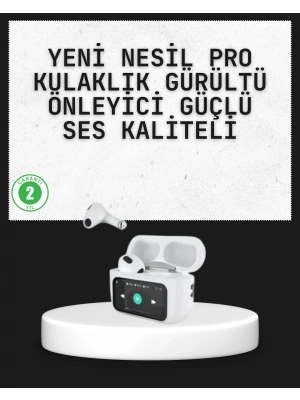 ® Akıllı Sensörlü Su Geçirmez Bluetooth Kulaklık Güçlü Batarya ve Bass