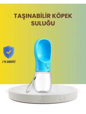 ® Akıllı Su Akış Kontrollü Köpek Su Matara Taşınabilir Gezdirme Şişesi