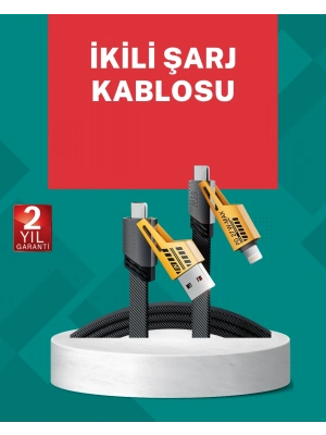 ® Akıllı Telefon Tablet Laptop Uyumlu 65W Güçlü Veri Kablosu