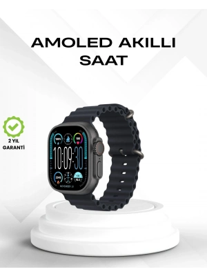 ® AMOLED Akıllı Saat Bluetooth Arama Su Geçirmez