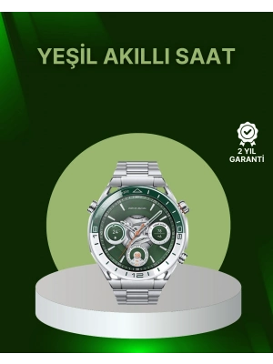 ® Amoled Ekran Akıllı Saat Harita Gösterimli Bluetooth Aramalı 3 Kayışlı