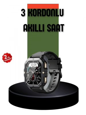 ® AMOLED Ekranlı Akıllı Saat 10 Gün Pil Ömrü