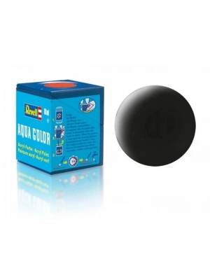 ® Aqua Color Black - Mat Boya - 18 ml