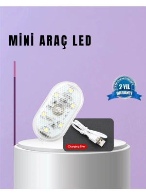 ® Araç İçi ve Ev Kullanımı İçin 7 Renkli Dekoratif LED Lamba