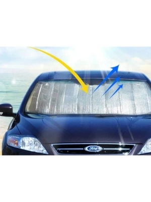 ® Araç Ön Cam Güneşlik Isı Yalıtımlı Katlanabilir Model Renault Megane Honda Civic Opel Astra Ford Focus