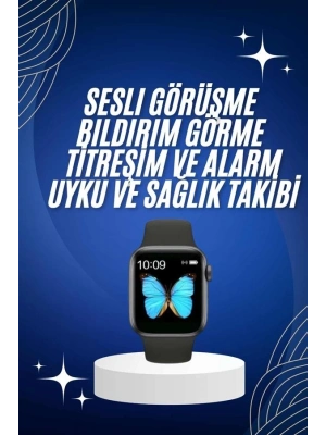 ® Arama Cevaplayabilen Akıllı Saat Bluetooth Bağlantılı Sosyal Medya Girişli
