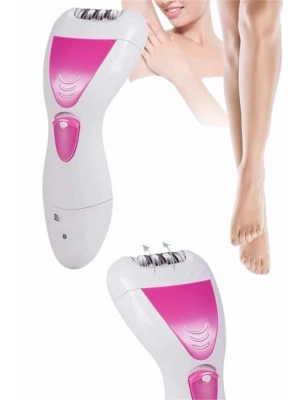 ® Ayak Törpü Başlıklı Epilatör Aleti 4 Başlıklı Taşınabilir Şarjlı Epilasyon Cihazı