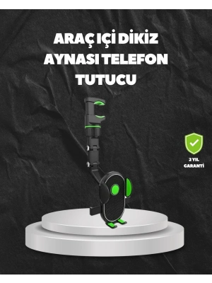 ® Ayarlanabilir Dikiz Aynası Telefon Tutucu Sağlam ve Şık Tasarım