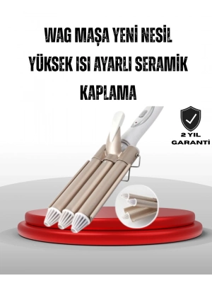 ® Ayarlanabilir Isı Ayarıyla Profesyonel Bukle Maşası – Hızlı ve Nazik Şekillendirme