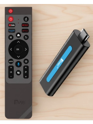 ® Bas Konuşlu Kumandalı 8K TV Stick Akıcı Yayın Deneyimi