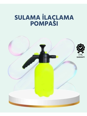 ® Basınçlı El Pompası 2 Litre Bakır Nozul Ayarlı Jet ve Dağınık Atım