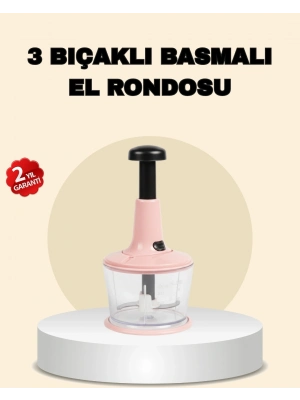 ® Basmalı Manuel Rondo Hızlı ve Zahmetsiz Doğrama