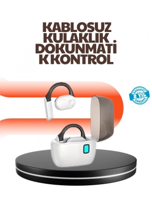 ® Bluetooth 5.0 Kulak İçi Kulaklık – Güçlü Bas, Uzun Pil Ömrü, Şarj Kutulu Tasarım