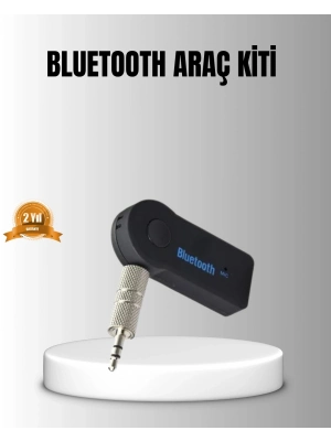 ® Bluetooth AUX Araç Kiti Eller Serbest Müzik Çalar Dahili Mikrofonlu