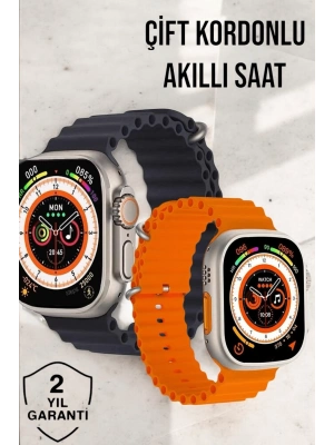 ® Bluetooth Bağlantılı Nabız, Kan Basıncı, Oksijen Ölçer Akıllı Saat