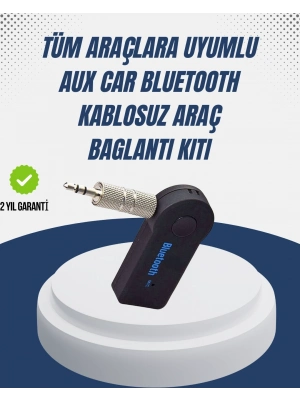 ® Bluetooth Destekli AUX Müzik ve Konuşma Cihazı