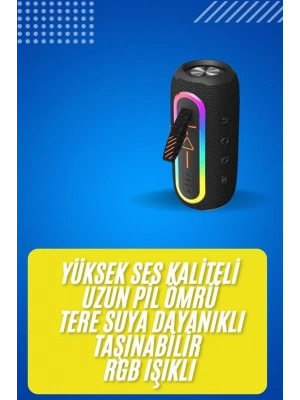 ® Bluetooth Hoparlör USB Şarjlı Uzun Pil Ömrü Android ve İOS Uyumlu Renkli