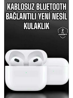 ® Bluetooth Kulaklık 3.Nesil Kablosuz Uzun Pil Ömrü Dokunmatik Kontrol