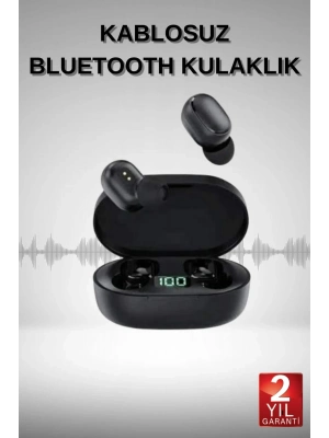 ® Bluetooth Kulaklık Dijital Göstergeli Yüksek Ses Kaliteli Uzun Pil Ömrü