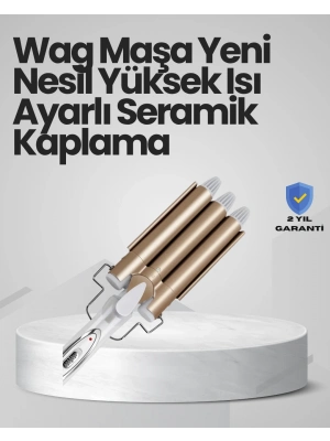 ® Bukle Saç Maşası – Kolay Kullanım, Sağlıklı Bukleler yüksek ısılı