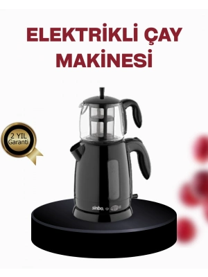 ® Cam Demlikli 20 Bardak Kapasiteli Elektrikli Çaycı